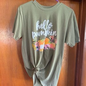 Hello pumpkin t-shirt